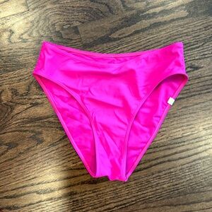 Summersalt hot pink high cut swim bottom size 4